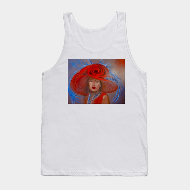 Red Hat Tank Top by jennyleeandjim